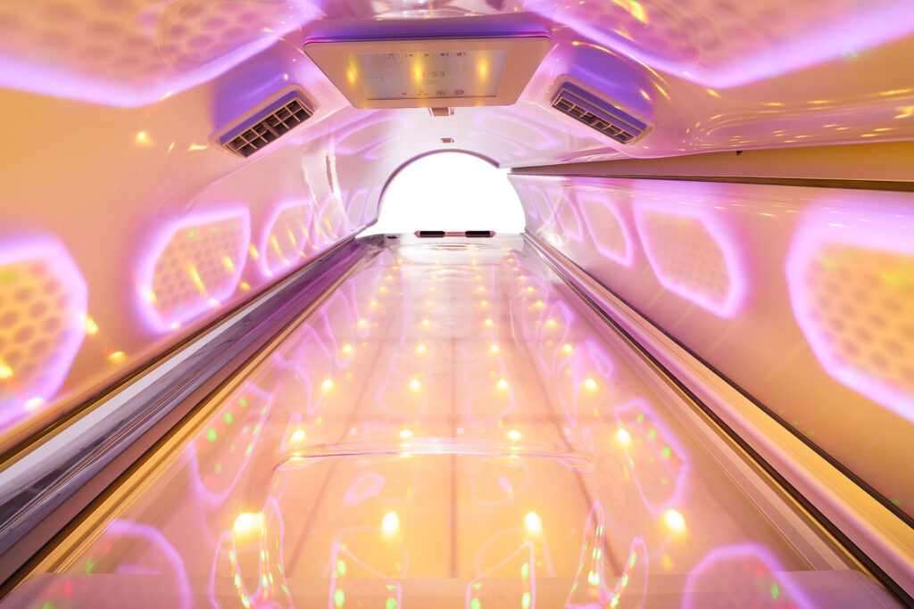 Elements tunnel – UV-fri rödljusterapi